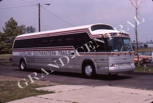 ORIGINAL 1978 CLEVELAND SOUTH EASTERN TRAILS BUS KODACHROME SLIDE #4712 OHIO - Picture 1 of 1