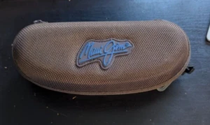 Maui Jim Zip Around Clip Brown Glasses/ Sunglasses Hard Protective Case ONLY! - Picture 1 of 3