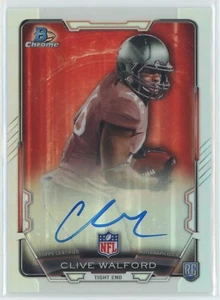 CLIVE WALFORD 2015 Bowman Chrome Rookie Autographs Refractor #RCRA-CW - Picture 1 of 2