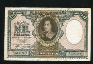 tu_bazar BILLETE 1000 1940 A0297008 MBC - BUEN APRESTO - Imagen 1 de 2