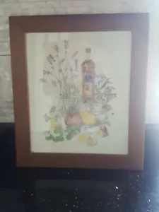 MCM Kitschy Firmado Imagen Artista Listada en California Margaret Stevens - Imagen 1 de 4