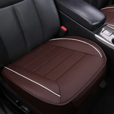 Full Surround Front Car Seat Cover Leather Pad Mat Auto Chair Cushion Protector - Image 1 of 4
