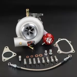 ARASHI Billet Turbo 3" TD06H 60-1 8cm For SUBARU EJ20 EJ25 Impreza WRX 480+HP - Foto 1 di 6