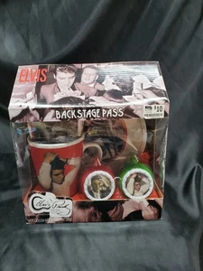 C5 Vtg Elvis Presley The King Hot Cocoa Gift Set 16 Oz Mug 8" Plate, Ornaments - Picture 1 of 11