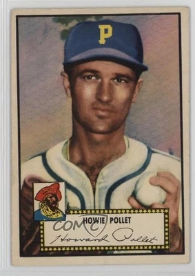 1952 Topps Howie Pollet (Red Back) #63 - Image 1 of 2