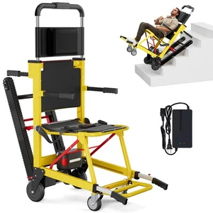 Motorized Stair Climbing Wheelchair Elevator Stairlifts Mobility Chair Battery - Bild 1 von 10