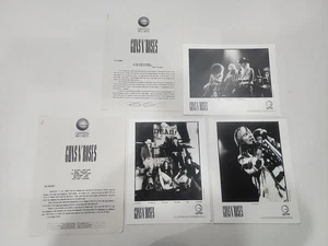 Vintage 1991 Guns N Roses Use Your Illusion 1/2 Pressemappe mit 8x10 Fotos - Bild 1 von 5