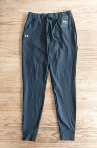 Pantaloni joggers larghi Under Armour donna taglia XS UA Vanish neri nuovi con etichette - Foto 1 di 5