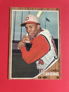 1962 Leo Chico Cardenas Topps Cincinnati Reds - Picture 1 of 2