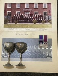 British War Medals CSM South Arabia And LSGC RHA Royal Horse Artillery - Picture 1 of 17