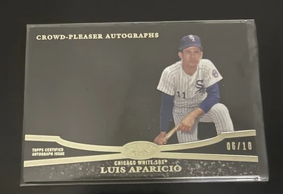 Luis Aparicio 2013 Topps Tier One Crowd-Pleaser Error  1/5 Auto HOF 🇻🇪 - Image 1 of 2