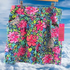 Lilly Pulitzer Upf 50+ Luxletic x Meryl Skort Maryana Lil Festival Fantasy NEU M - Bild 1 von 5