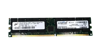 Micron 2GB DDR Registered ECC PC-3200 MT36VDDF25672Y-40BF3 Memory - Picture 1 of 4