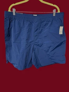GAP Herren Gr. XL Hybrid Easy Pull-On Shorts Solid Navy Blau 100% Nylon Neu - Bild 1 von 8