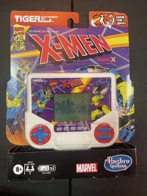 Tiger Electronics X-Men Project X Handheld LCD Video Game New in Package Retro - Image 1 of 3