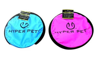 Juguete flotante para buscar perro volador HYPER PET Flippy Flopper 9" ROSA Foto 1 de 4