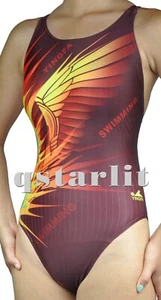 NWT Girl's kids Training Racing Bathing Performance Swimsuit Swimwear Size XS 24 - Picture 1 of 3