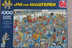 Rompecabezas Jumbo Jan Van Haasteren The Antique Show 1000 piezas usado completo - Imagen 1 de 1