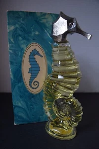 AVON SEA HORSE - SKIN-SO-SOFT BATH OIL DECANTER - Imagen 1 de 9