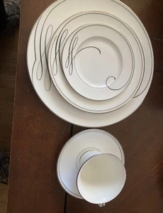 Waterford China Ballet Ribbon 5 pezzi segnaposto - Foto 1 di 7