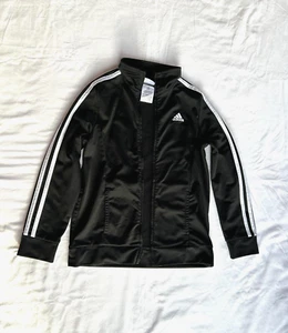 Youth Adidas Black Jacket, Size 14/Large - Picture 1 of 8