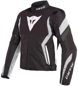 Giacca moto Dainese Edge Tex nero bianco black matt white ebony 76A jacket - Foto 1 di 1