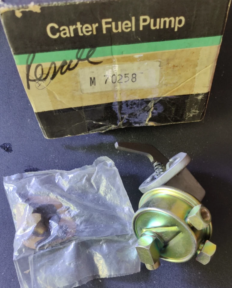Carter Fuel Pump M70258 1076 fits 1971-74 Toyota Corona Celica 2.0L 8RC 18RC L4 - Image 1 of 1
