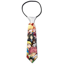 Fairy tail Naruto Anime Necktie Neck Tie Kids Boy Halloween Tie Cosplay Gift