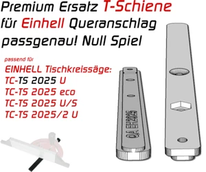 Queranschlag T-Schiene für EINHELL TS 2025 Tischkreissäge, Gehrungssäge/Lehre - Picture 1 of 4