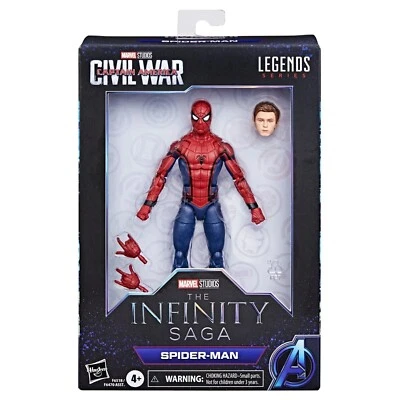 FIGURA HASBRO MARVEL LEGENDS VENGERS THE INFINITY SAGA 6" SPIDER-MAN Foto 1 de 4