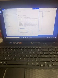 Sony vaio laptop Hqt77C6 17” 4GB 64 bit operating Windows 10 Home - Picture 1 of 3