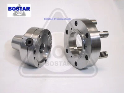 BOSTAR 5C Collet Lathe Chuck With Semi-finished D1- 6 Back Plate