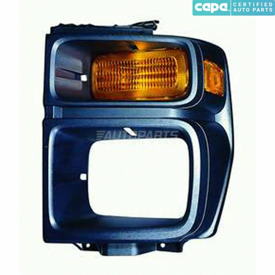 Lente de lámpara de luz de estacionamiento lateral izquierda delantera para Ford E-150 2008-2019 Capa Foto 1 de 1