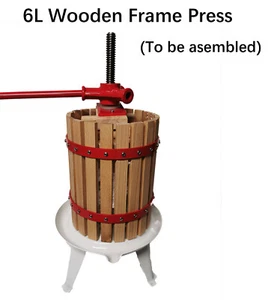 6L Wooden Frame Wine/Fruit Press Pieces and Parts to be assembled - Picture 1 of 8