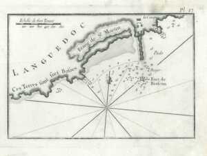 Map of Cap d'Agde