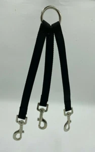 Carter Pet Supply Zwei- oder Drei-Wege Hundeleine Leine 2-lagig sehr robust 3/4 - Bild 1 von 6