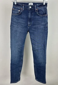 CITIZENS OF HUMANITY Zurie Jeans 25 High Waist Stretch Denim Medium Wash Minimal - Picture 1 of 17