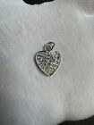 4.5g .925 Sterling Silver Heart Pendant With Czs, Lot L