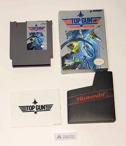 Top Gun The Second Mission NES Nintendo 1990 con Caja Manual Retro Juego PROBADO - Imagen 1 de 7