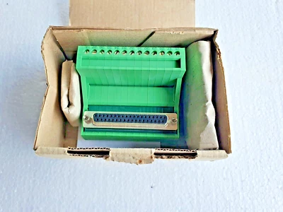 LOT OF 7 PHOENIX CONTACT VIP-3/SC/D37SUB/F Sub to Terminal # NEW - Image 1 of 4