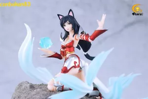 Anime League of Legends 1/12 Ahri Nueve Colas Zorro Figura de Acción Modelo Juguete Regalos - Imagen 1 de 11