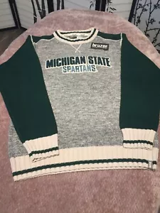 NCAA Michigan State Spartans Herren New Crew, Solid Forest Green, X-Large - Bild 1 von 4