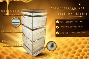 Bienenbeute Zander nach Dr. Liebig SET Ganzzarge - Massivholz-Fichte/Kiefer - Bild 1 von 1