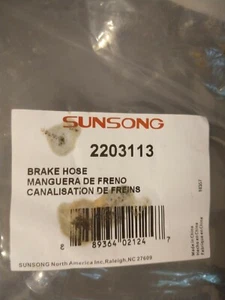 Sunsong Brake Hose 2203113 - Foto 1 di 2