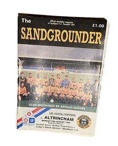 SOUTHPORT V ALTRINCHAM - GM VAUXHALL LEAGUE - 29.8.1994 - Bild 1 von 1
