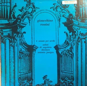 LP - ROSSINI - 4 SONATE PER ARCHI - MUSIC PARADE CETRA 1973 LEC 117 - Bild 1 von 2