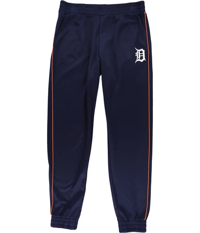 G-III Sports Womens Detroit Tigers Athletic Jogger Pants, Blue, Medium Cover