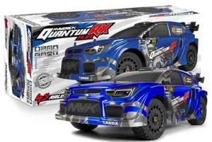 HPI Maverick QUANTUM RX FLUX Rally Car BRUSHLESS (Blue/Grey) RTR 1:8 RC MV150360 - Picture 1 of 5