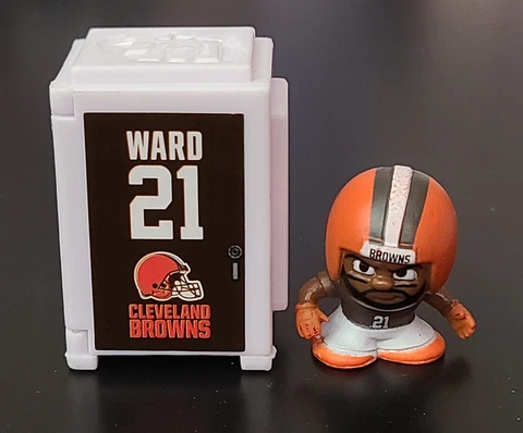 TEENYMATES LOCKERS NFL SERIES 2023 DENZEL WARD #21 CLEVELAND BROWNS PACK FRESH Cover
