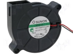 Sunon Radial Lüfter 50x50x15mm MF50151VX-A99 DC 12V 6000 U/min 42dBA Vapolager - Bild 1 von 2